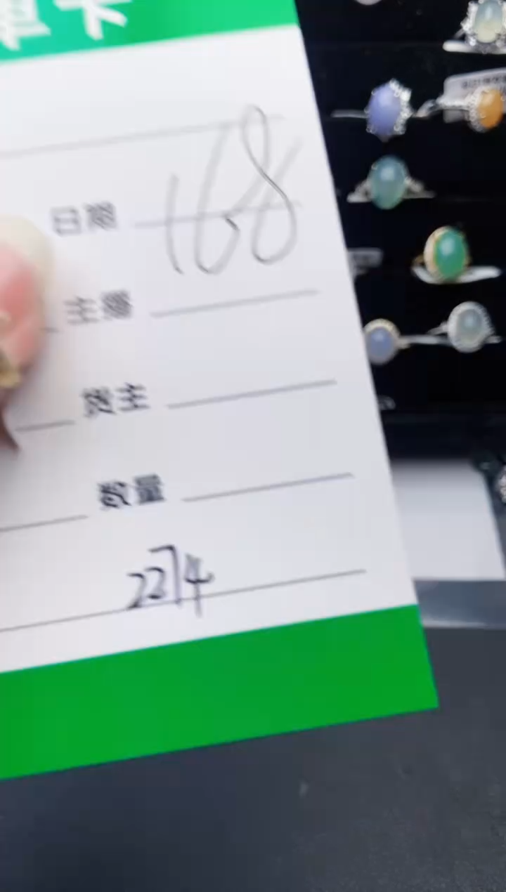 颈饰银S925镶嵌翡翠2274