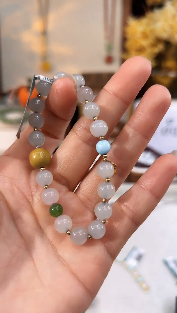 【闪购商品】和田玉手饰18K金镶嵌@@G921D011995