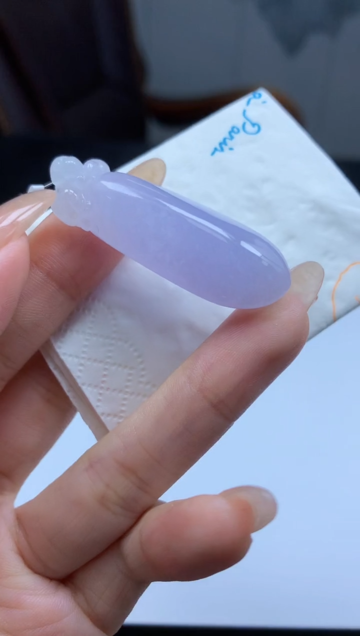 【闪购商品】定制翡翠未镶嵌009ee-毛货福瓜30赠金扣