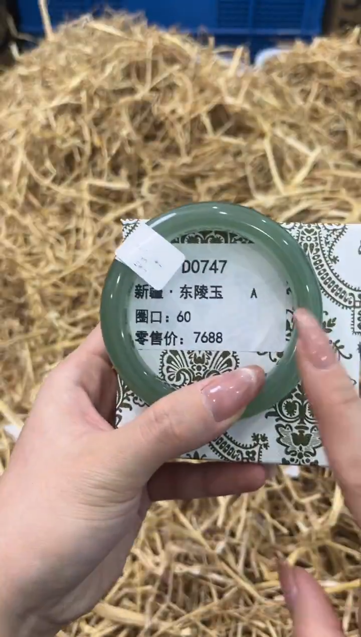 未镶嵌手镯石英质玉D0747