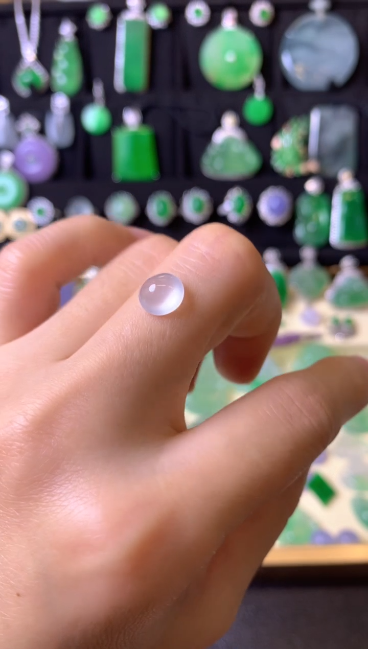 【闪购商品】定制翡翠未镶嵌1裸玉（客户意向镶嵌）