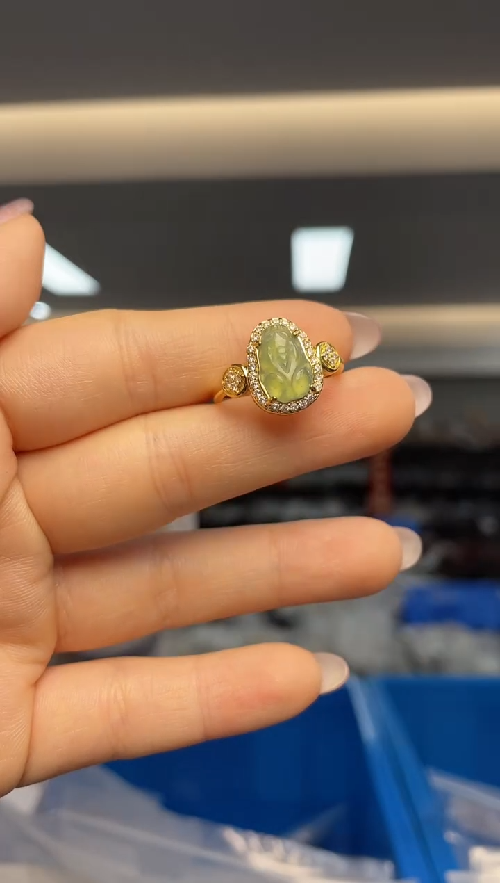 【闪购商品】翡翠戒指未镶嵌（多样性发一件）