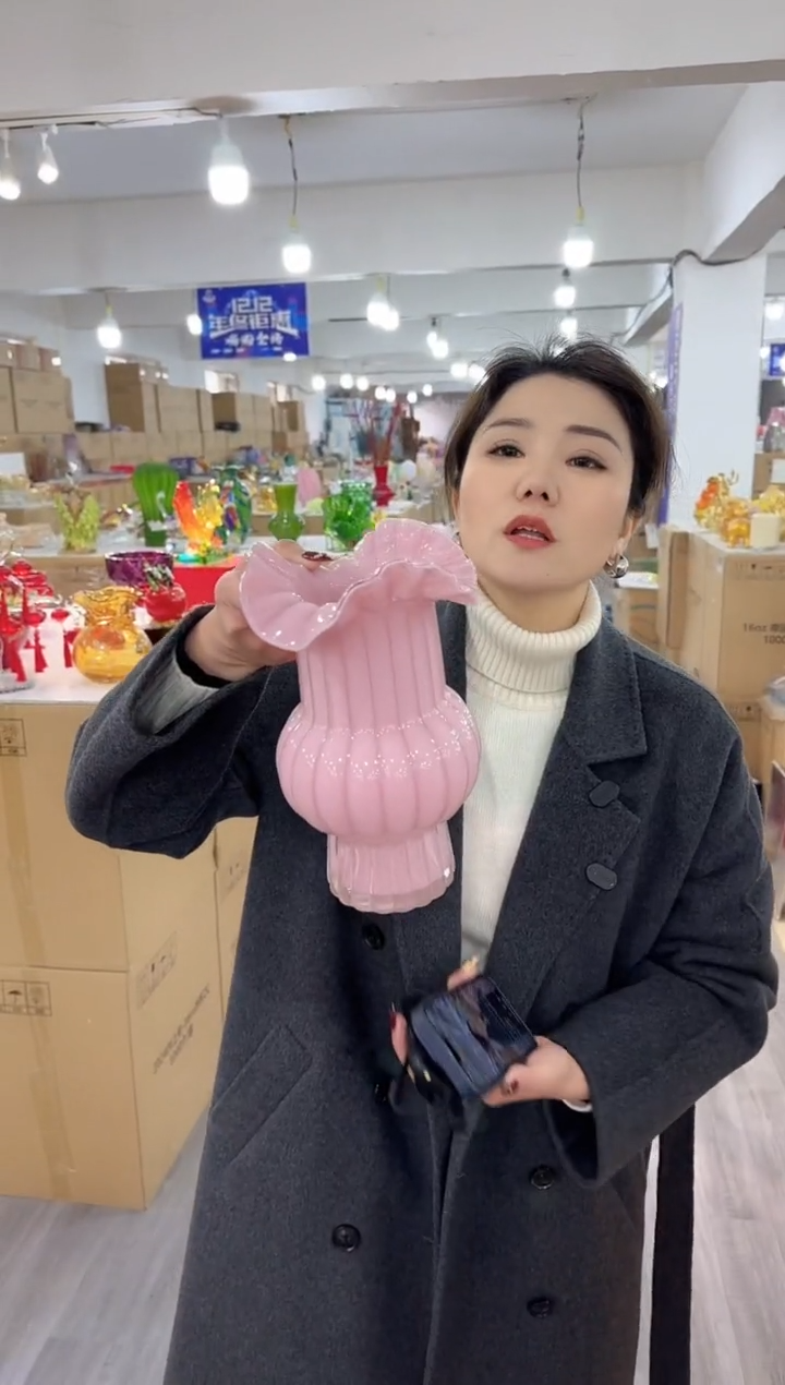 【闪购商品】无铅玻璃泰宁花器Z-品51