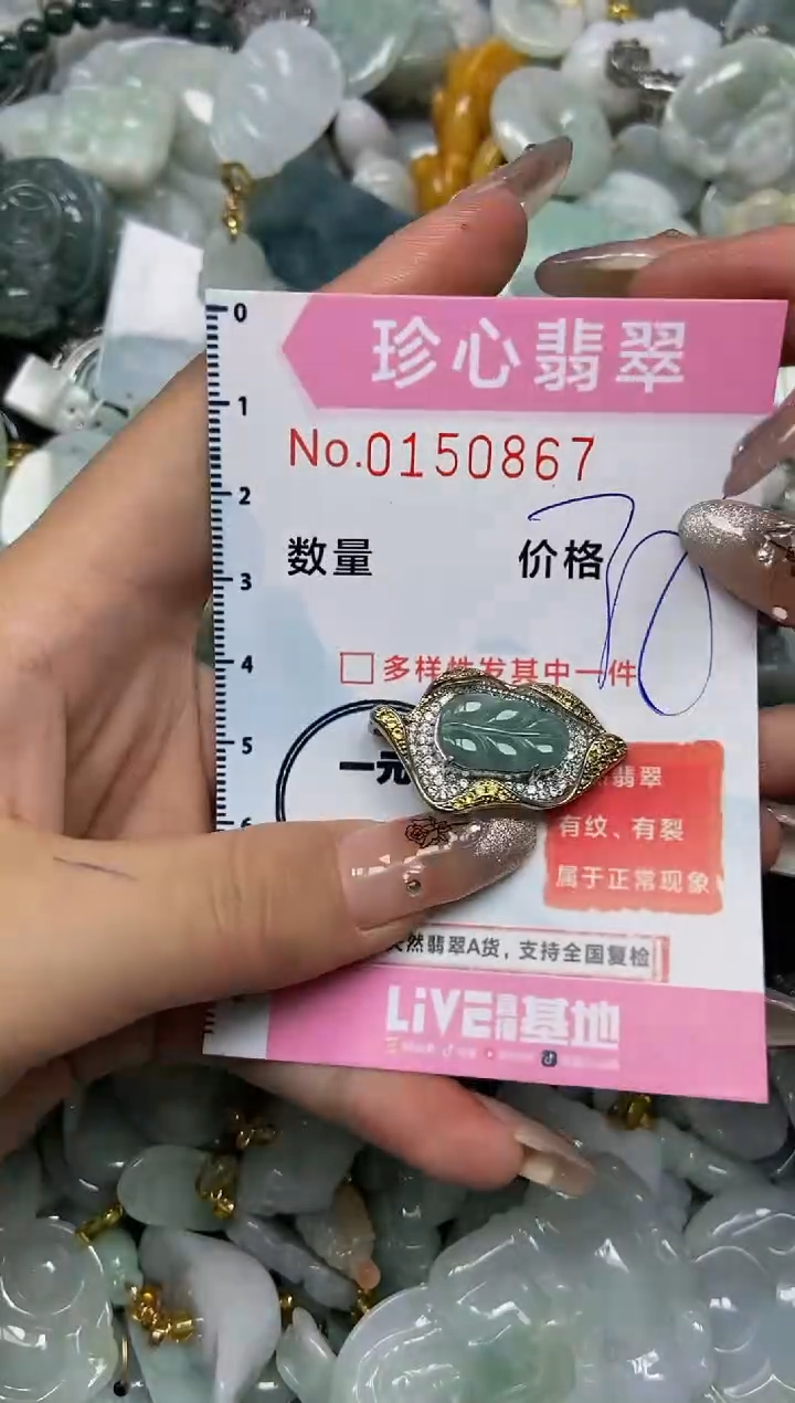 【闪购商品】翡翠颈饰未镶嵌闪购0150867