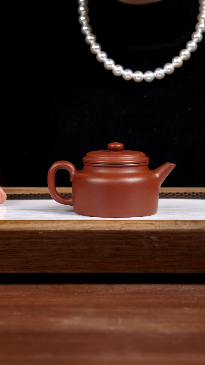 【闪购商品】紫砂茶盏红皮龙德钟170CC