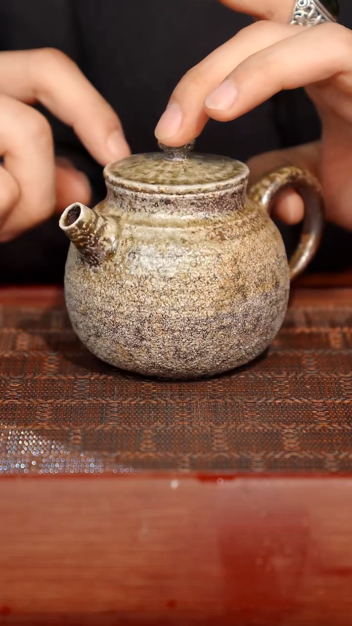 陶瓷奢瓷/瑞寅柴烧茶器（壶）1285