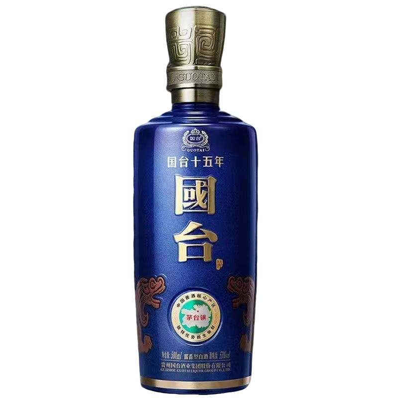 国台十五年 品鉴 酱香型白酒  53度500ml