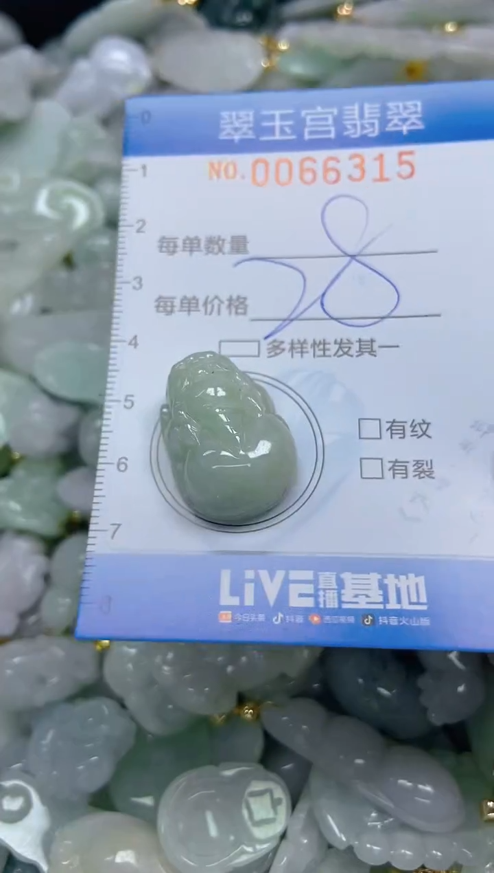 【闪购商品】翡翠颈饰未镶嵌闪购0066315