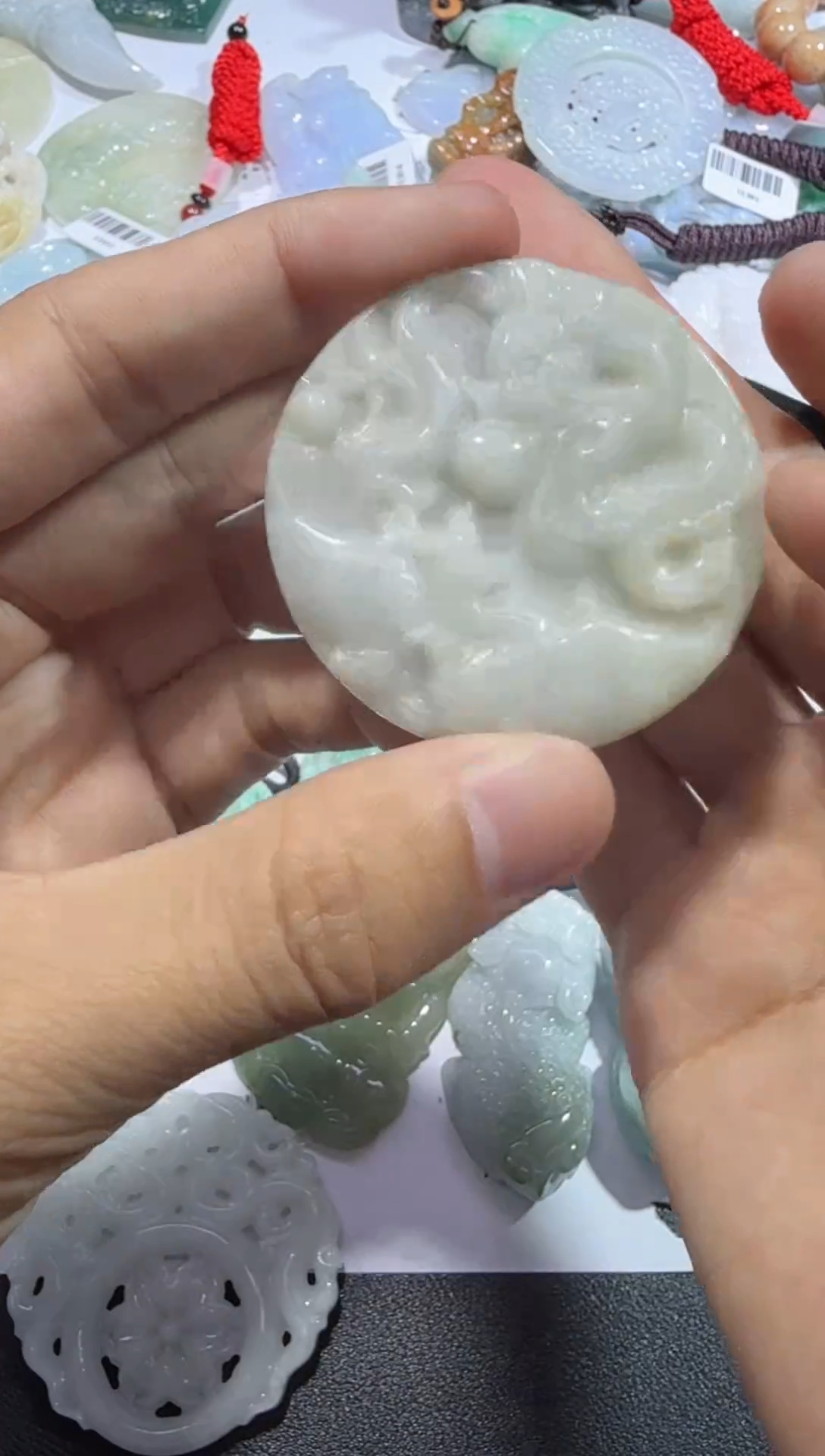 【闪购商品】翡翠颈饰未镶嵌00007635