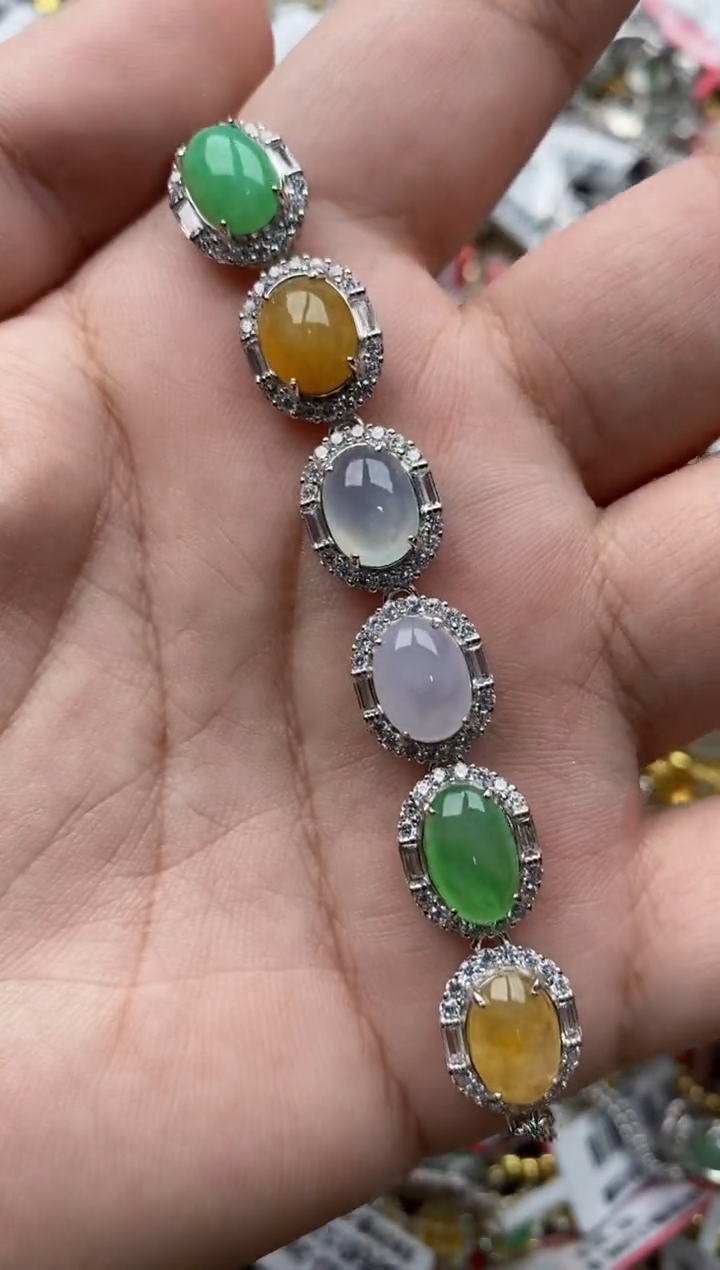 【闪购商品】翡翠戒指银S925镶嵌11111---6