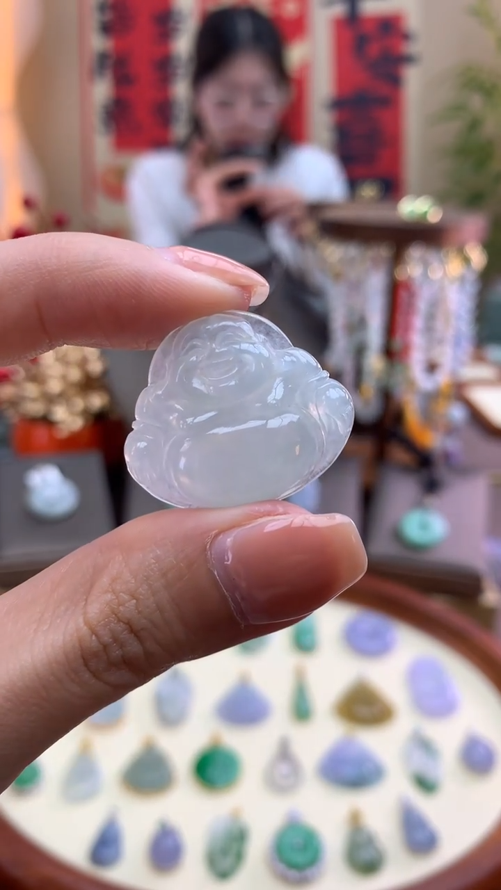 【闪购商品】翡翠颈饰未镶嵌佛公