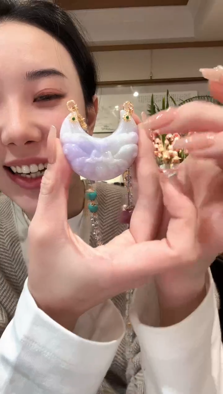 【闪购商品】翡翠颈饰未镶嵌国风