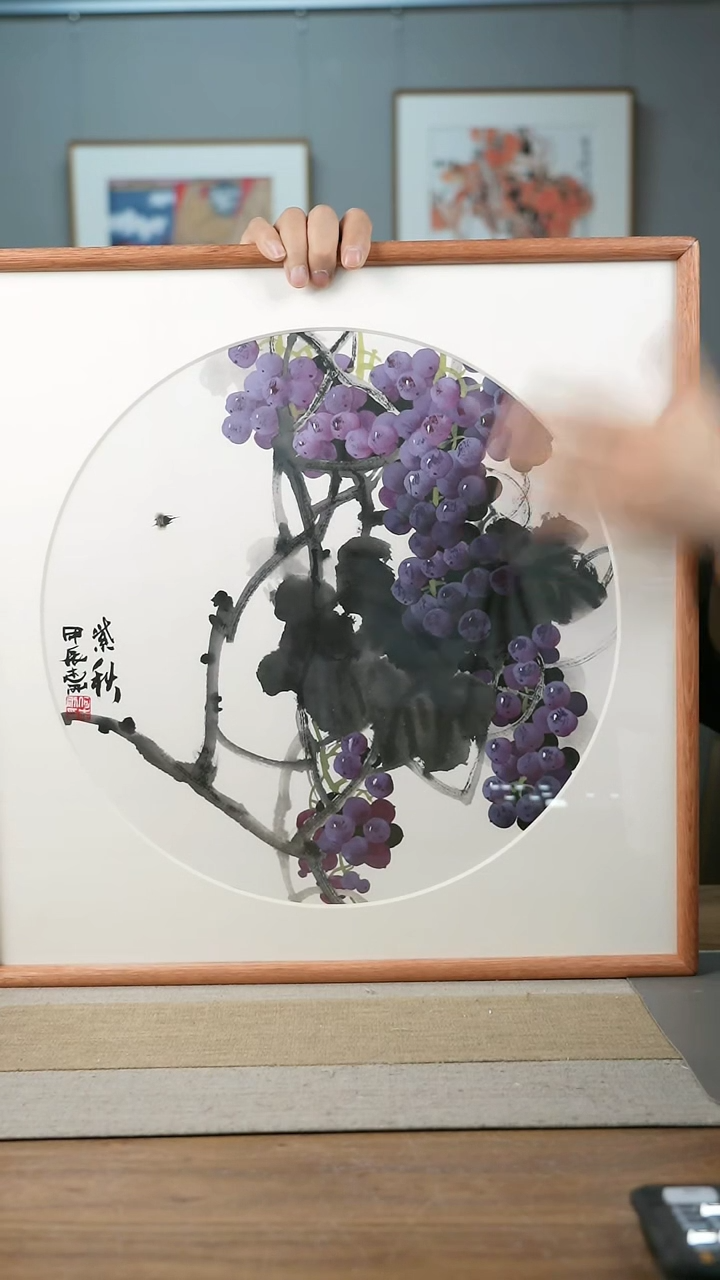 【闪购商品】书法协会会员老师带框作品-