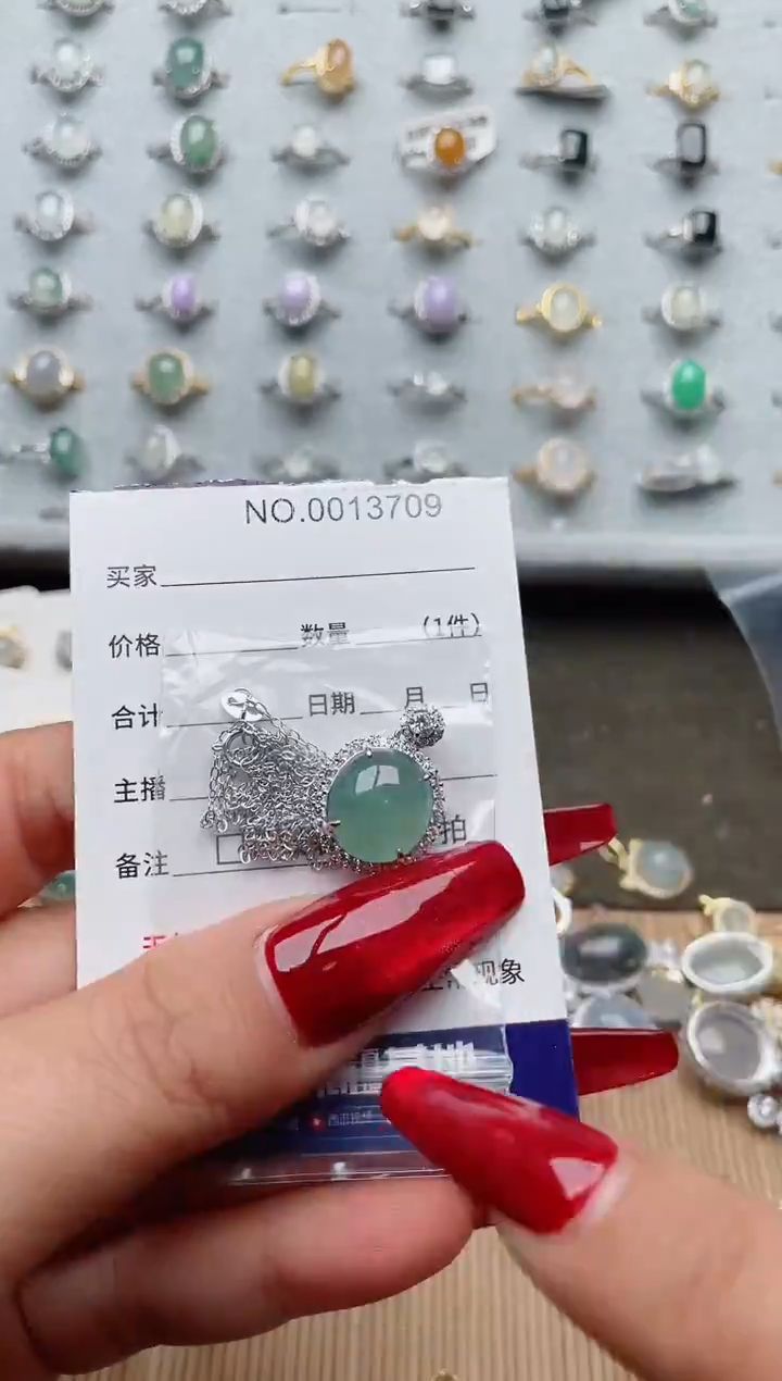 【闪购商品】翡翠戒指银S925镶嵌·