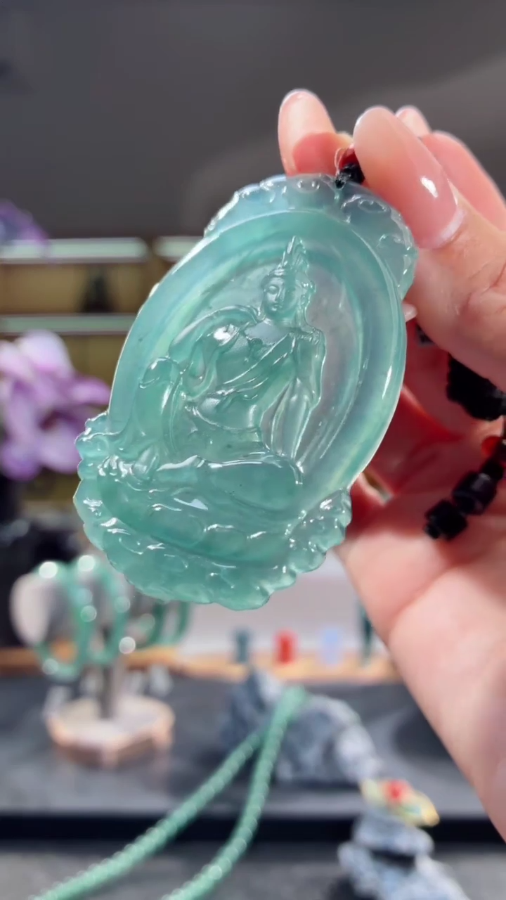 吊坠(不含链)未镶嵌翡翠悟道