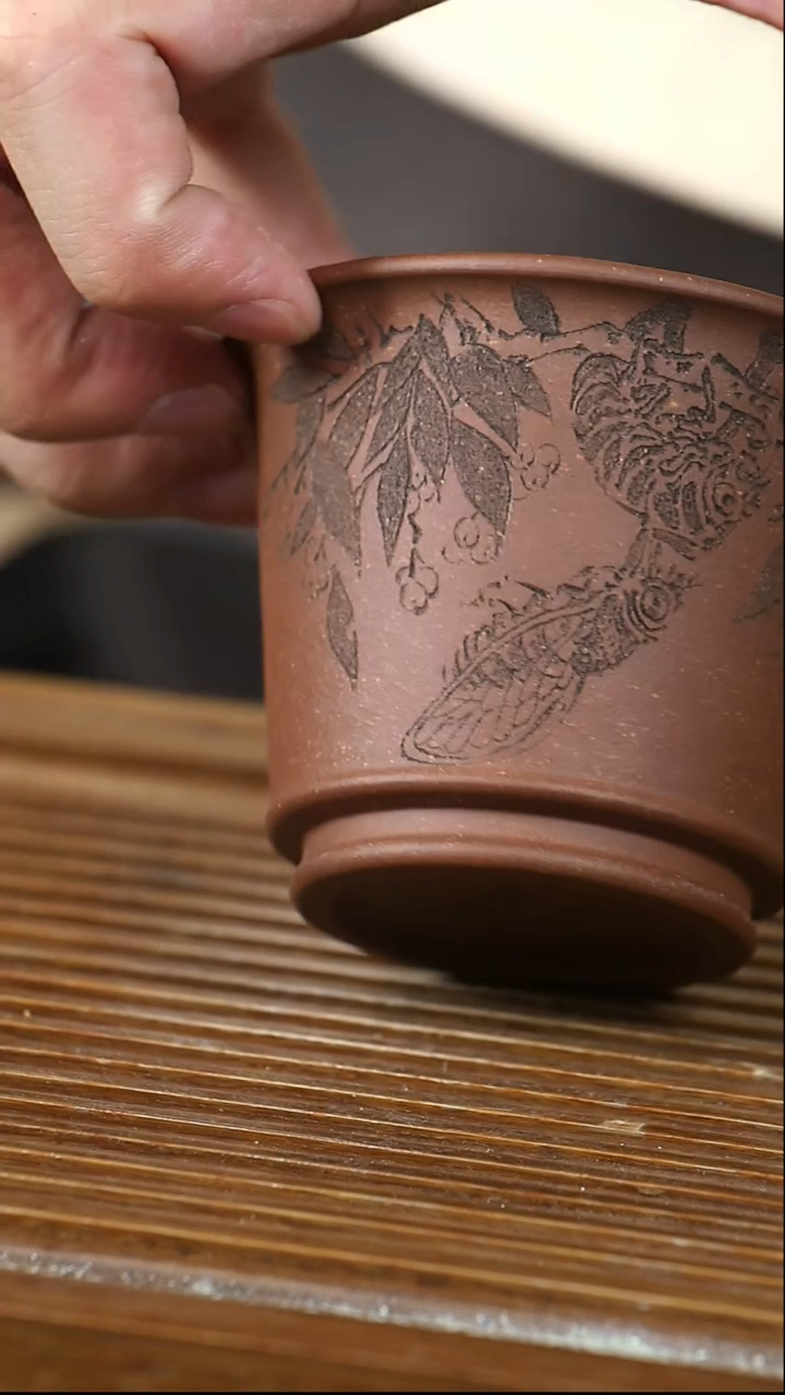 茶杯紫砂23号紫砂杯