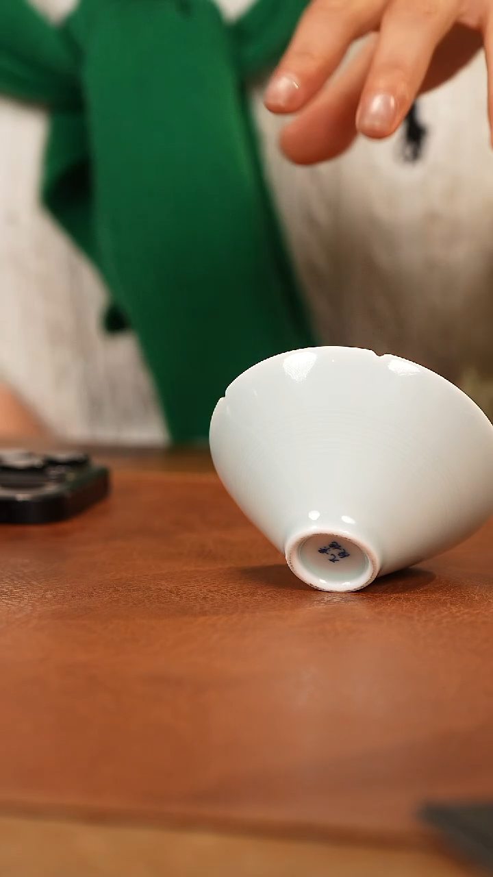 【闪购商品】杯景德镇九段斗笠杯