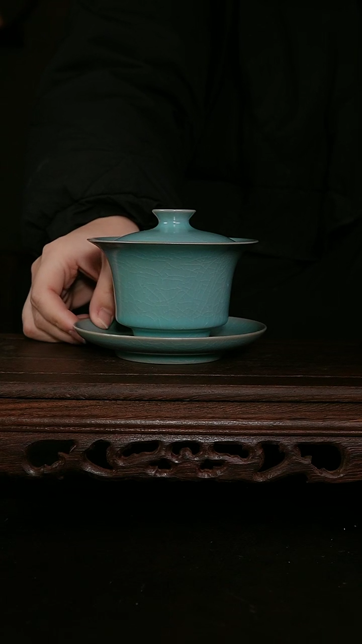 【闪购商品】其他仿古手工马蹄盖碗