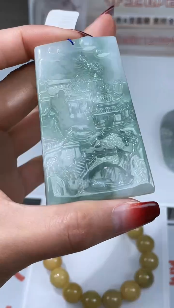 【闪购商品】定制翡翠未镶嵌不退不换CMH1件-A