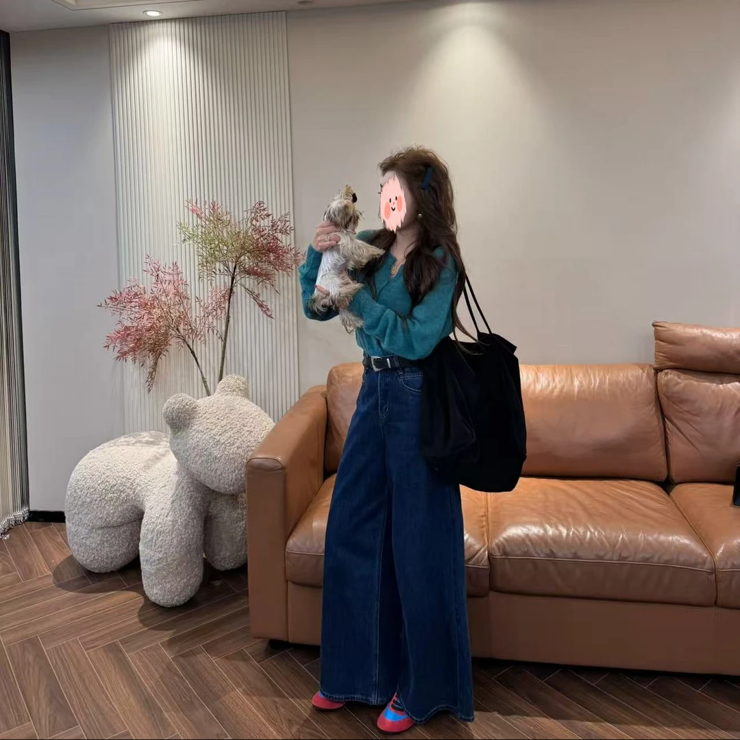 高级感温柔风韩系百搭显瘦针织开衫 EI0504