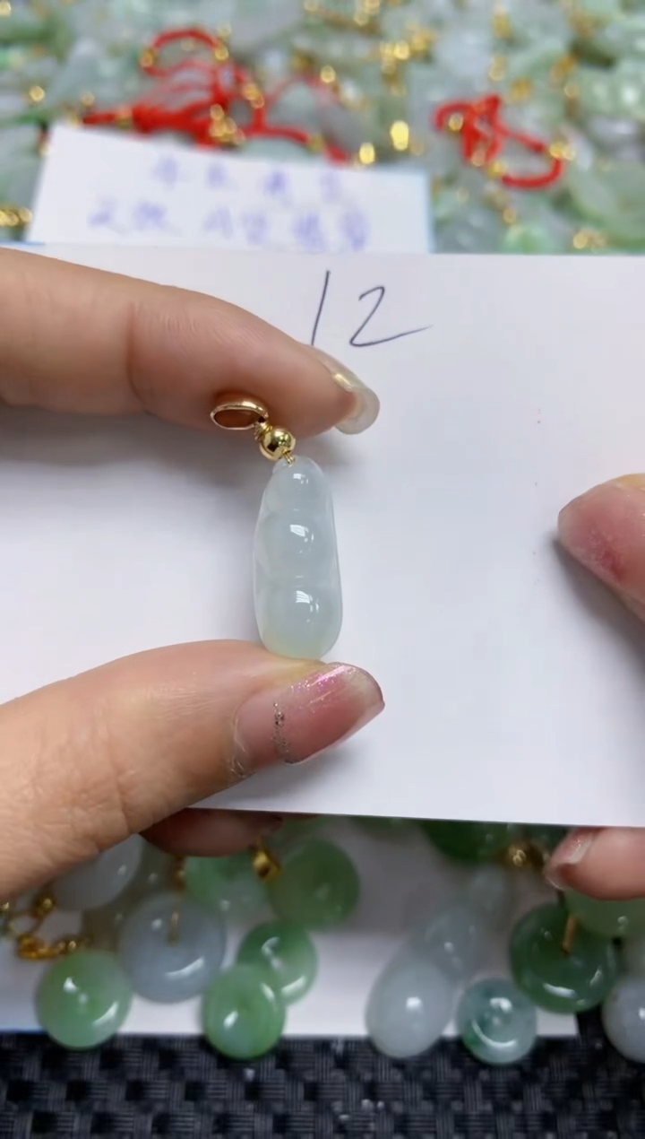 【闪购商品】翡翠颈饰合金   天然A货翡翠