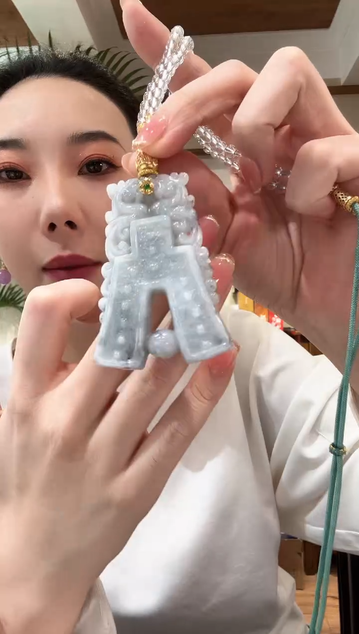 【闪购商品】翡翠颈饰未镶嵌国风