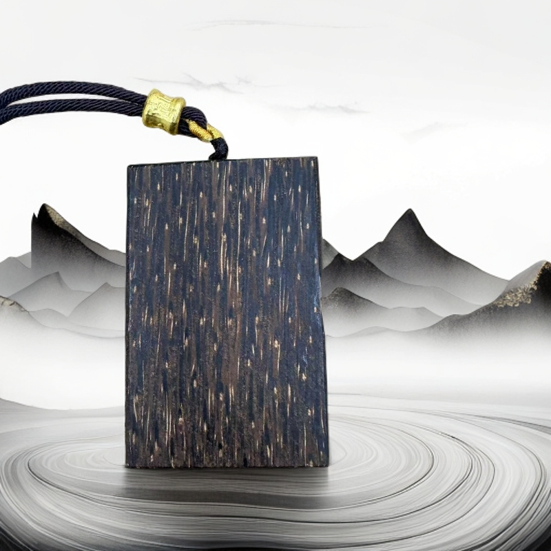 D87海南沉香木串吊坠