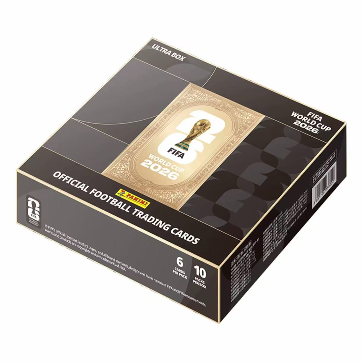 卡游×panini FIFAWORLDCUP 2026超凡版官方足球收藏卡盲盒/代拆QM