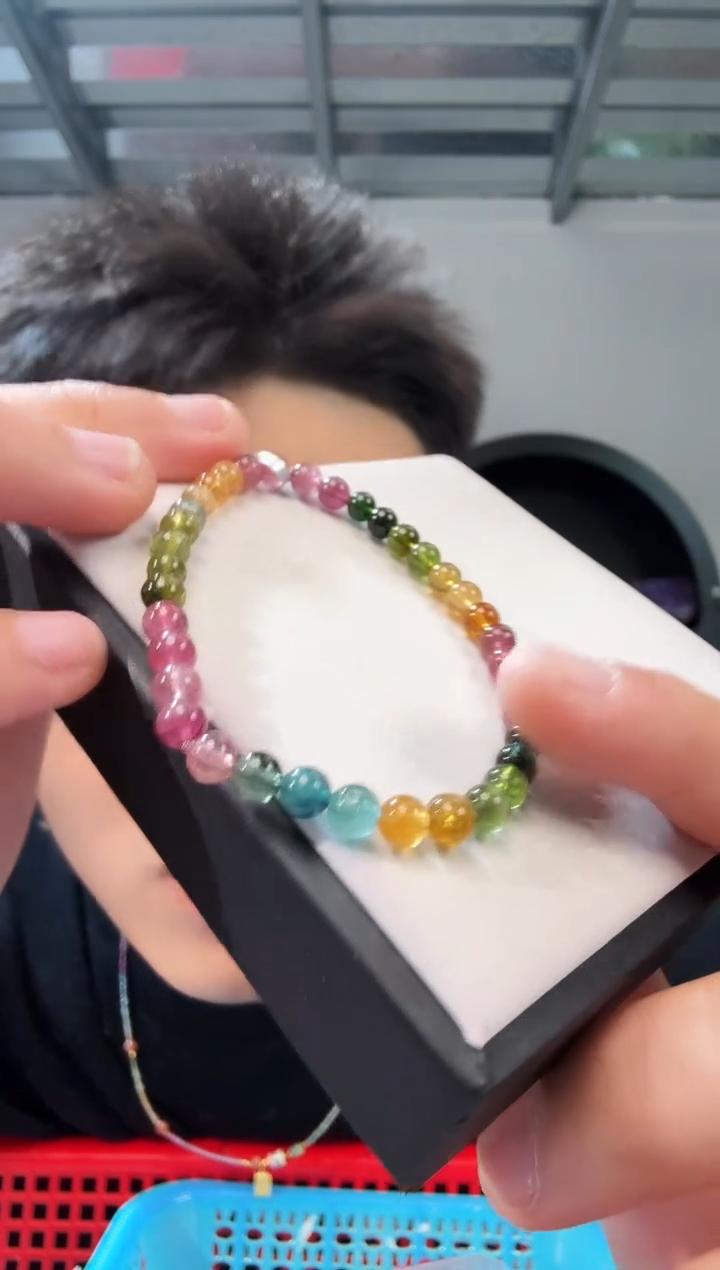 未镶嵌手链碧玺晶1048 约5mm