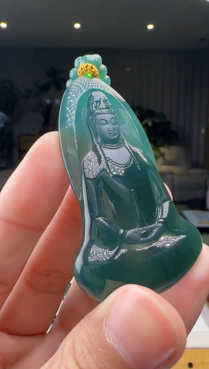 【闪购商品】翡翠吊坠(赠链)未镶嵌XM@@WS1WX27901