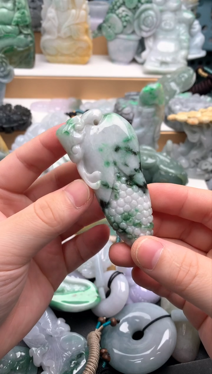 吊坠(不含链)未镶嵌翡翠1