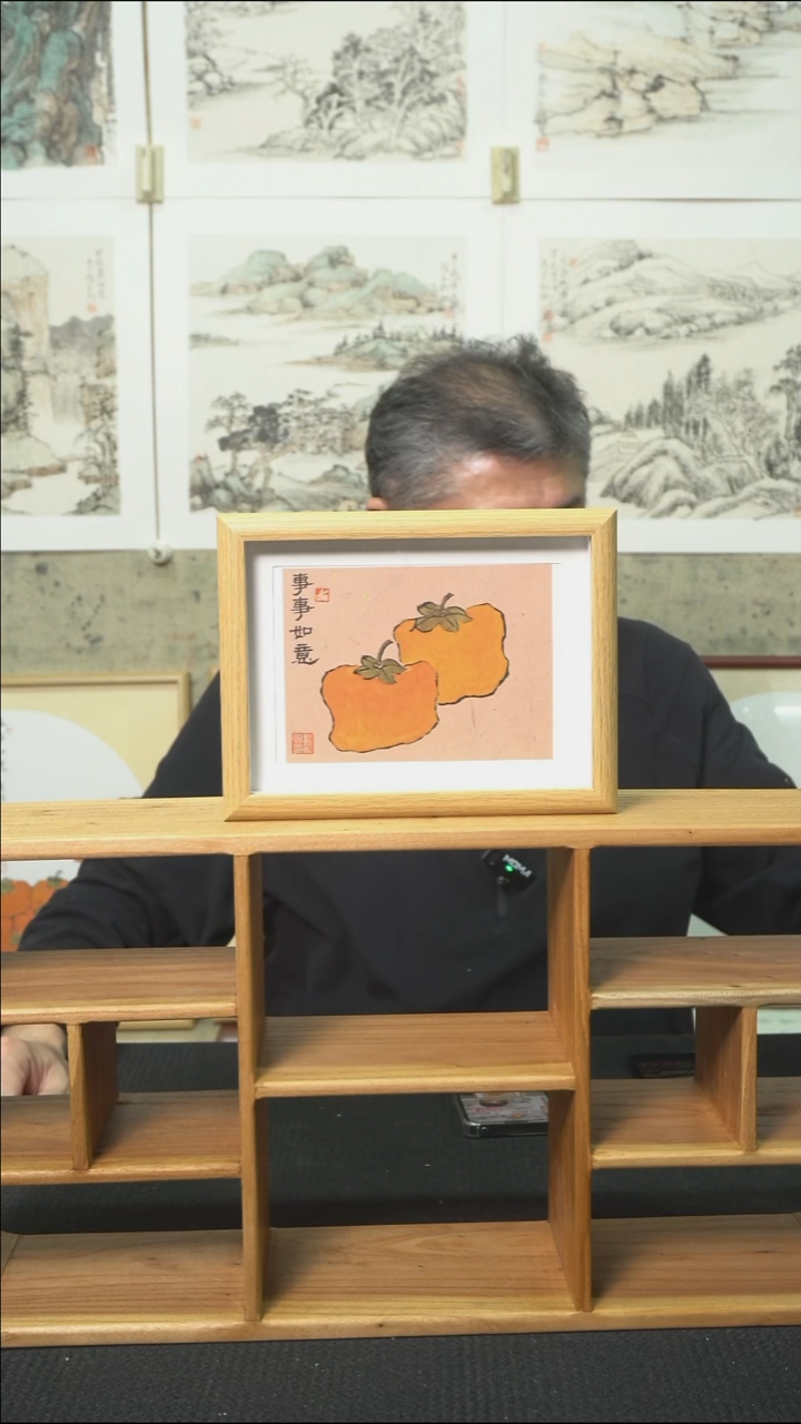 绘画事事如意/摆台/17*22cm