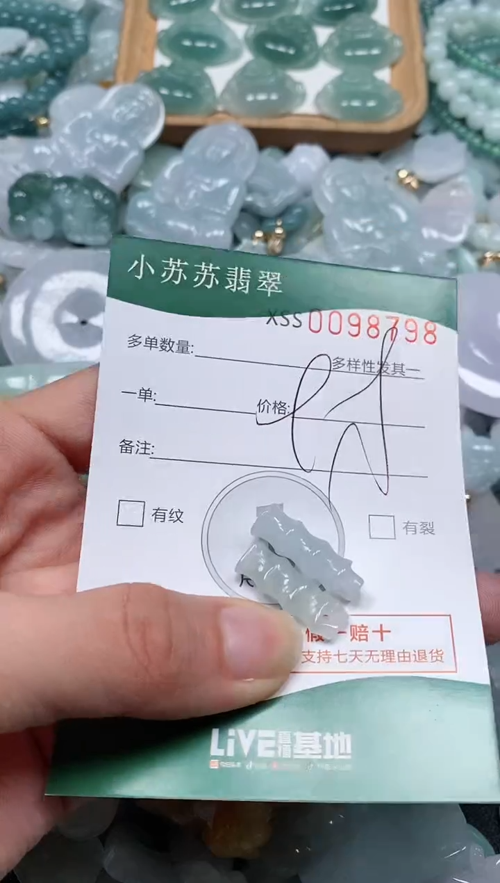 【闪购商品】翡翠颈饰未镶嵌闪购商品0098798