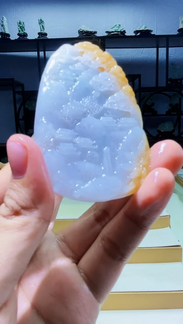 【闪购商品】定制翡翠未镶嵌毛货02240089