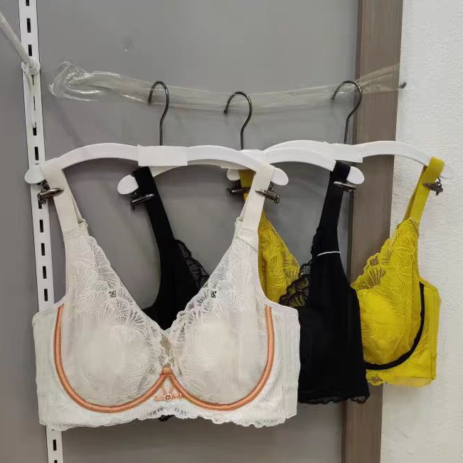 诱芭莎特价福利~法式超薄兔耳朵BC杯大胸显小软钢圈文胸内衣