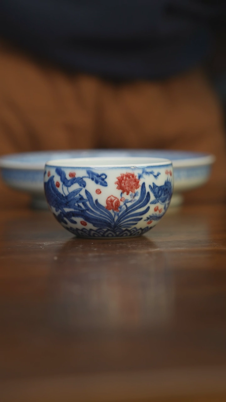 【闪购商品】杯柴窑青花 破价福利