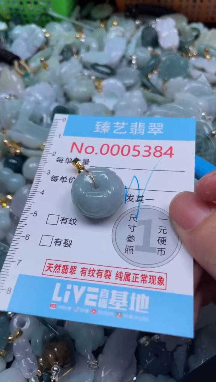 颈饰未镶嵌翡翠5384