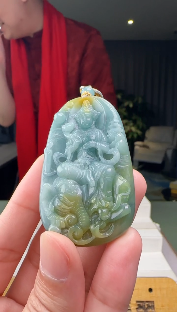 【闪购商品】翡翠颈饰未镶嵌XM@@960Q3J11354