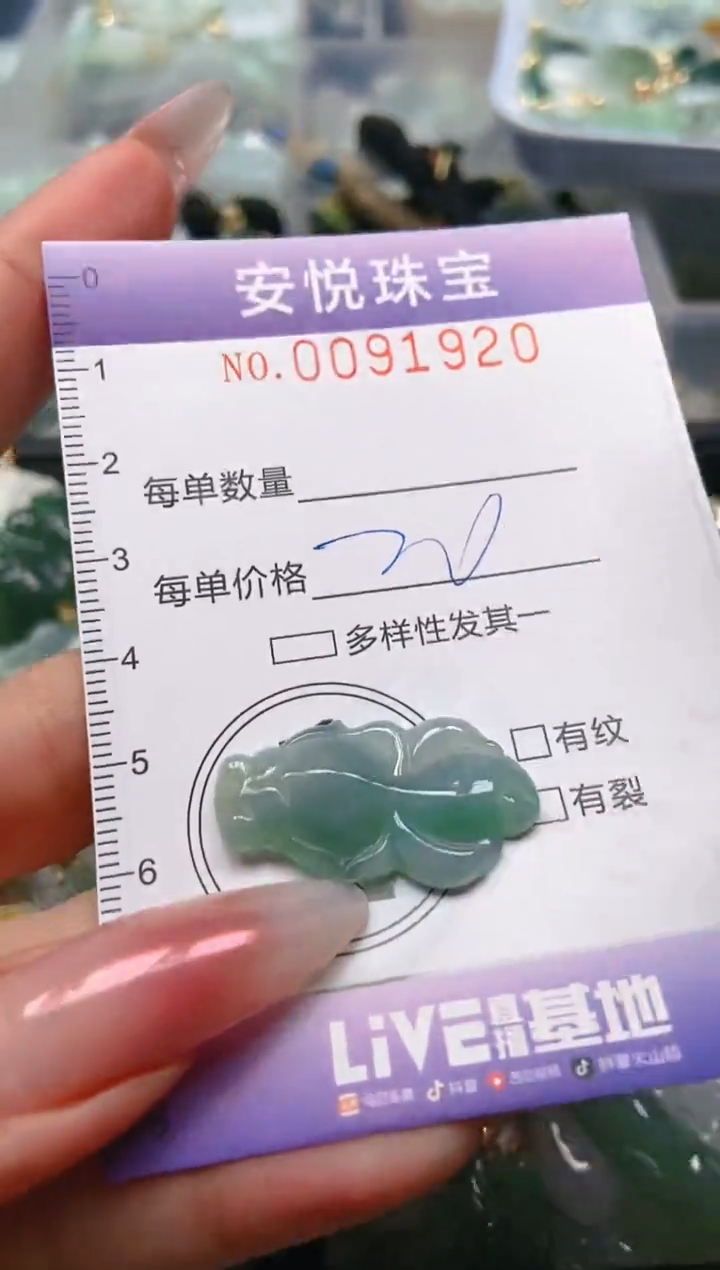 【闪购商品】翡翠颈饰未镶嵌闪购0091920