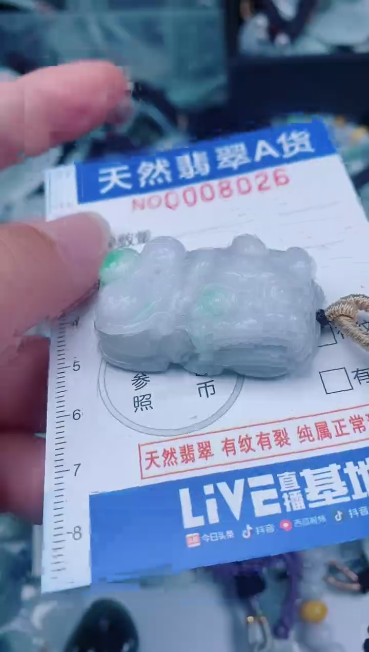 颈饰未镶嵌翡翠00008026