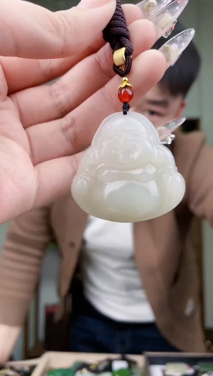 【闪购商品】和田玉挂件未镶嵌拍一发一，多样性发货！