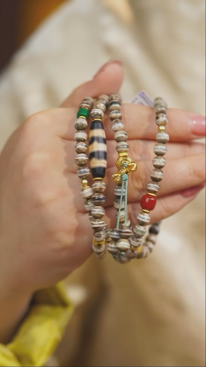 【闪购商品】玛瑙/玉髓手串未镶嵌多样性发其一