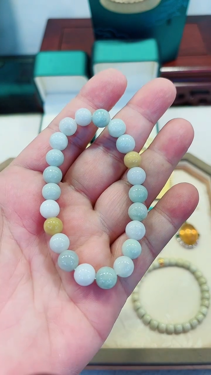 【闪购商品】翡翠手串未镶嵌多样性发其一30610