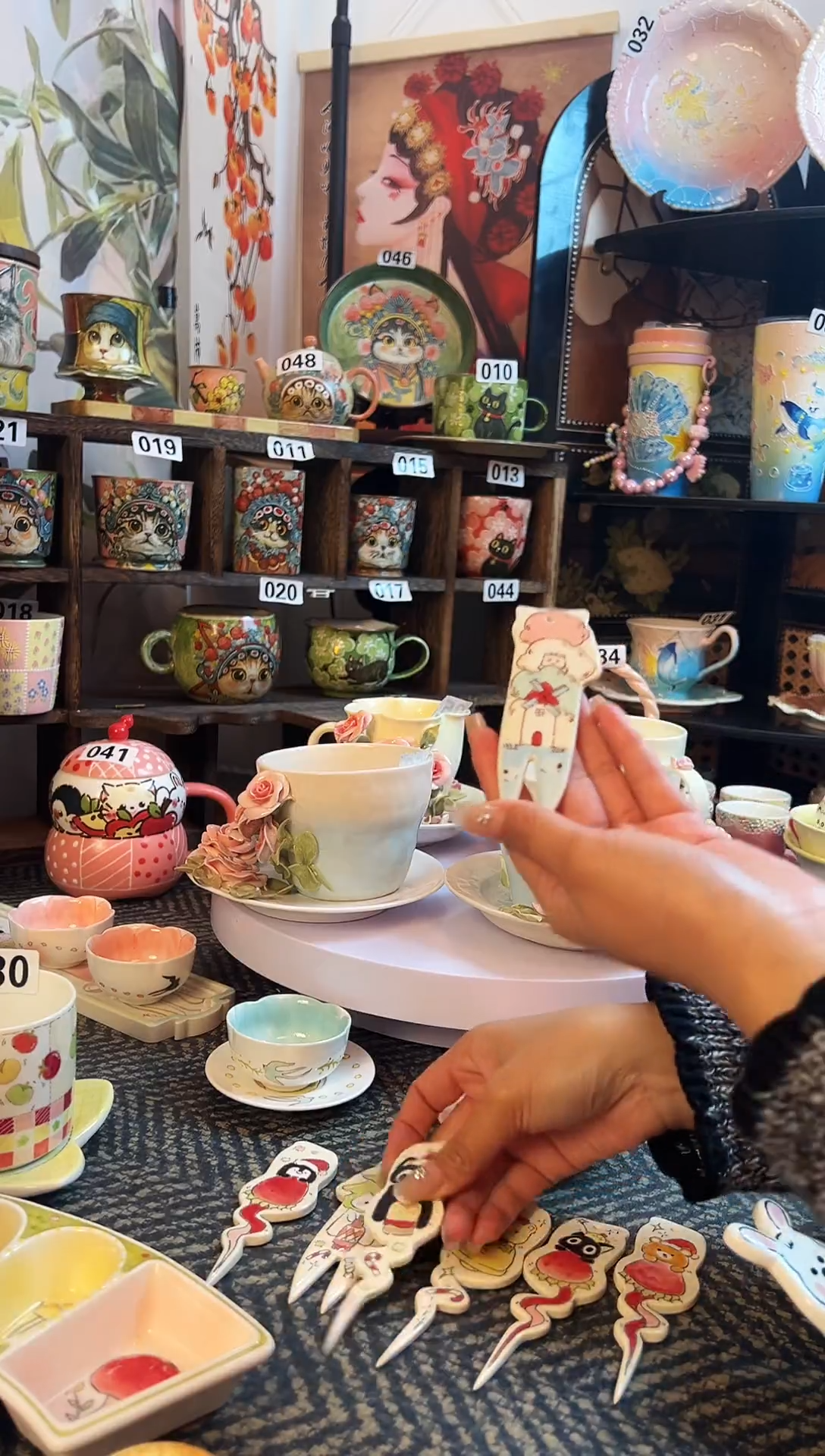 小*?景德镇设计款手绘杯杯