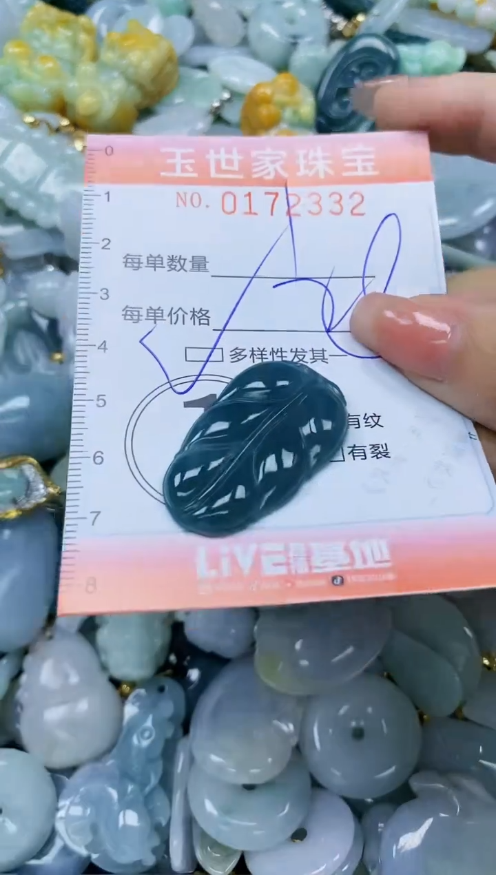 【闪购商品】翡翠颈饰未镶嵌闪购0172332多样性发其一