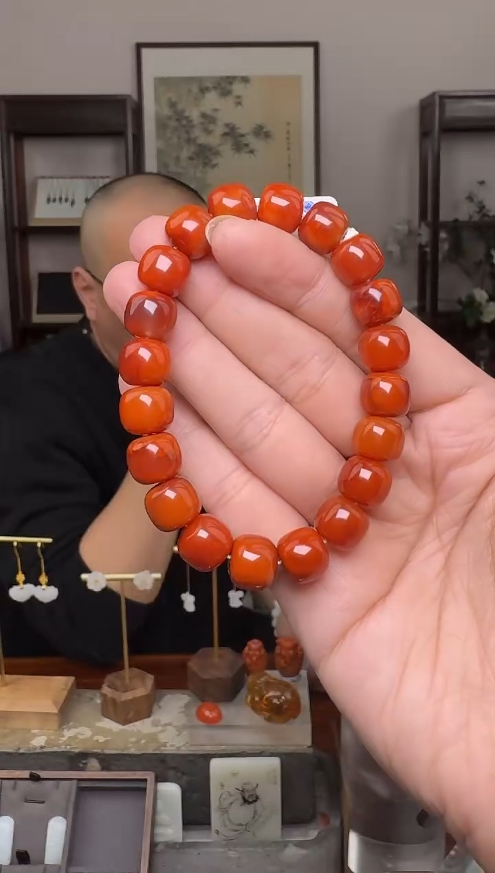 【闪购商品】南红玛瑙挂件未镶嵌2362