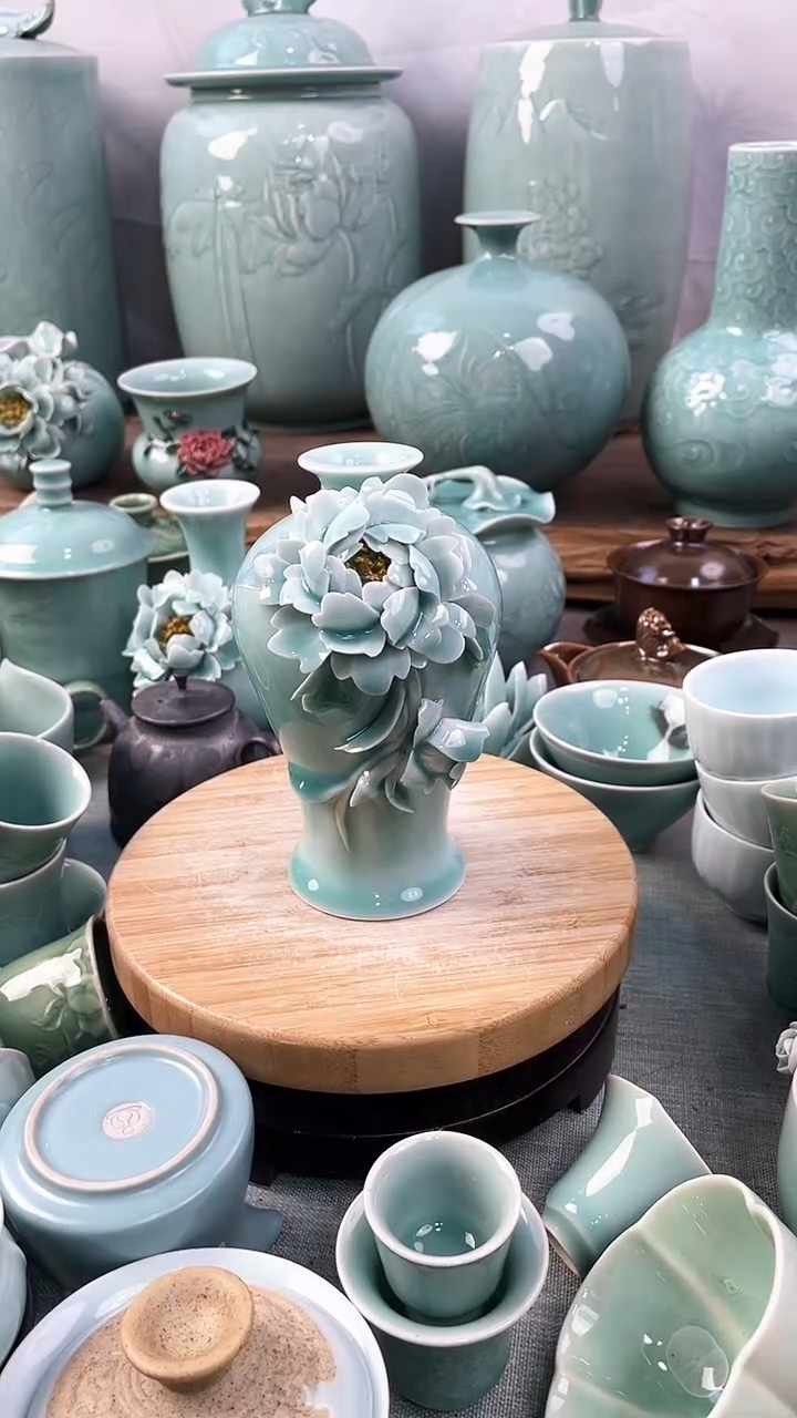 【闪购商品】纯手工 福利款 慧仙青瓷 瓷器