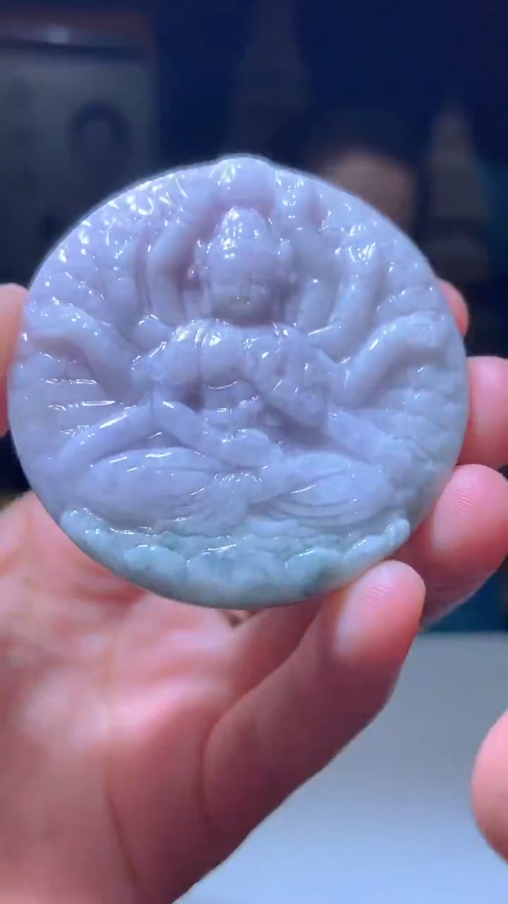 颈饰未镶嵌翡翠12.8天然翡翠A货04（商品多样性发其一）