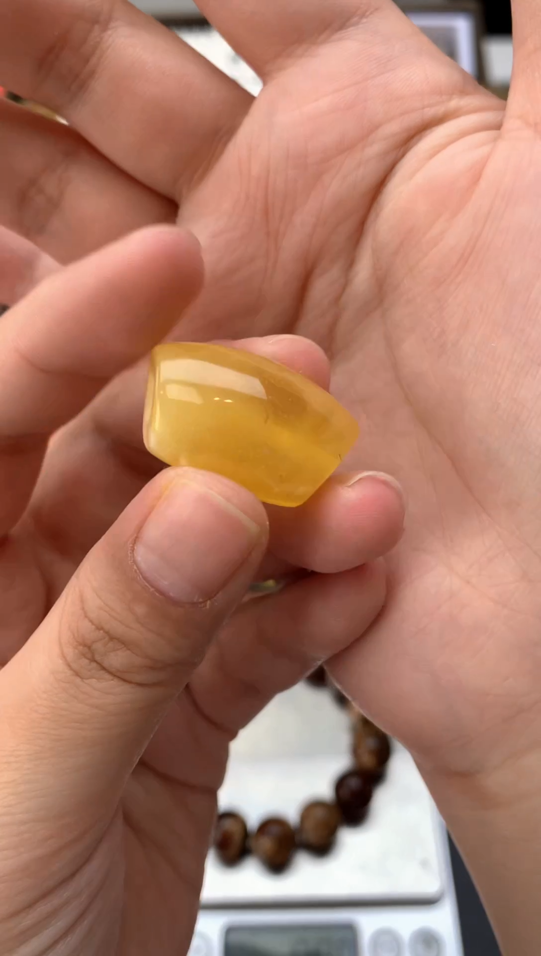 【闪购商品】琥珀珠宝奇石未镶嵌101琥珀蜜蜡花粉 小坑