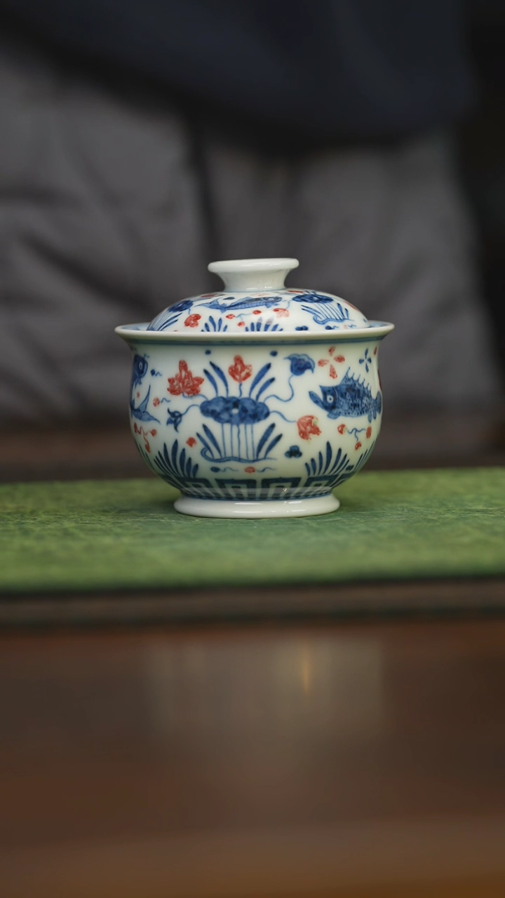 【闪购商品】杯柴窑青花破价福利